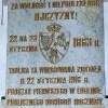 Tablica upamiętniająca Powstanie Styczniowe dofinansowano ze środków Ministra Kultury i Dziedzictwa Narodowego - 2022 r. _21