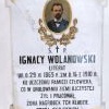 Epitafium Ignacego Wolanowskiego w trakcie prac 