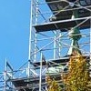 Montaż krzyża na wieży - październik 2023_14