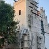 Prace przy elewacji i obróbkach blacharskich wieży kościoła dofinansowano ze środków Ministra Kultury i Dziedzictwa Narodowego – w trakcie prac renowacyjnych 