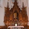 Ołtarz głowny z obrazem św. Małgorzata Alacoque_2