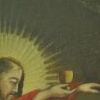 Feretron neogotycki z obrazami Modlitwa Jezusa w Ogrójcu i św. Małgorzata Alacoque -  w trakcie prac konserwatorskich  - dofinansowano ze środków Ministra Kultury i Dziedzictwa Narodowego - październik 2019_6