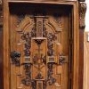Portal i skrzydło drzwi z prezbiterium do zakrystii - po pracach konserwatorskich - dofinansowano ze środków Ministra Kultury i Dziedzictwa Narodowego - październik 2019_1
