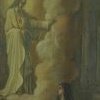 Feretron neogotycki z obrazami Modlitwa Jezusa w Ogrójcu i św. Małgorzata Alacoque -  w trakcie prac konserwatorskich  - dofinansowano ze środków Ministra Kultury i Dziedzictwa Narodowego - październik 2019_10