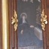 Stalla południowa w prezbiterium z obrazami przedstawiającymi sceny z życia św. Brygidy - stan przed rozpoczęciem prac - kwiecień 2021_17