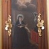 Stalla południowa w prezbiterium z obrazami przedstawiającymi sceny z życia św. Brygidy - stan przed rozpoczęciem prac - kwiecień 2021_19